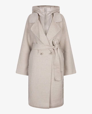 Jara Coat | Taupe