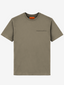 T-shirt Ivory&Stitch Men Chest Logo - Olive Green